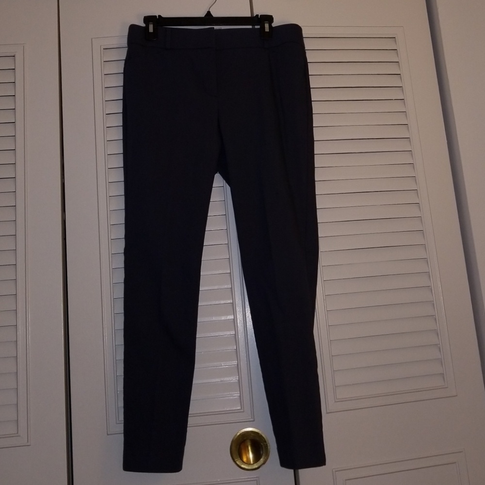 Charcoal Gray Ankle Pants